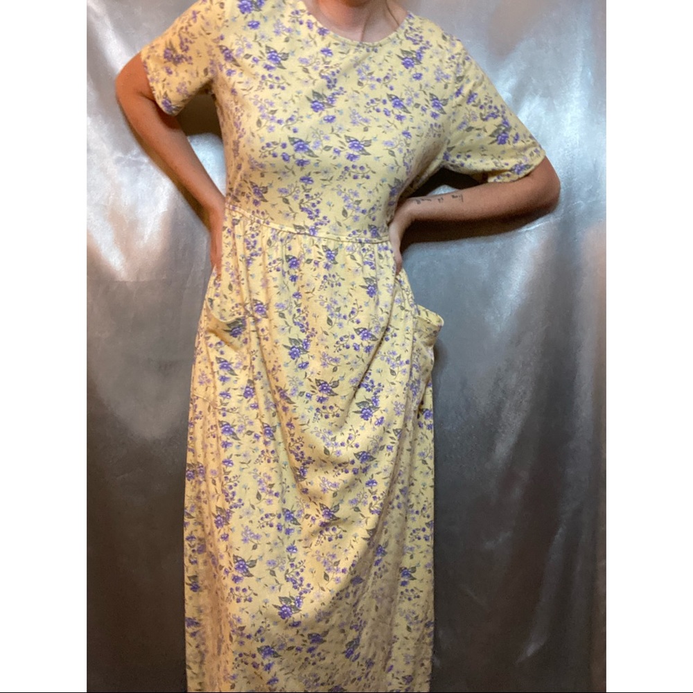 VTG Floral Maxi Dress